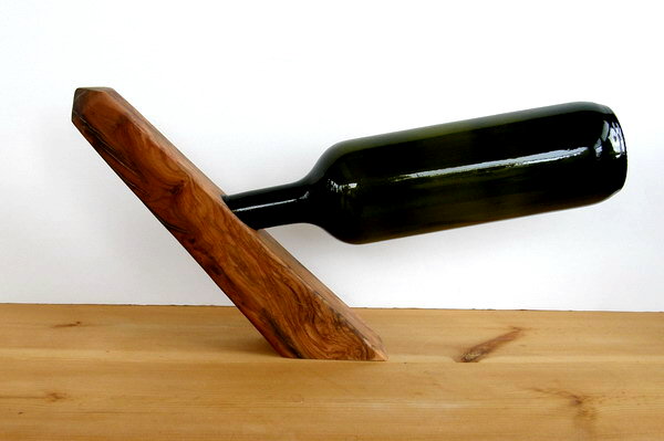 Holder for 2 wine bottles