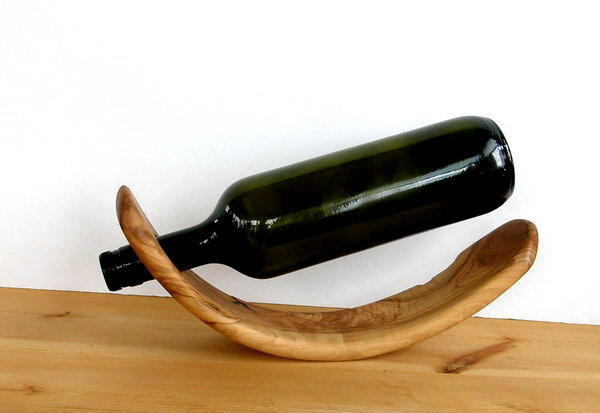 Holder for 2 wine bottles