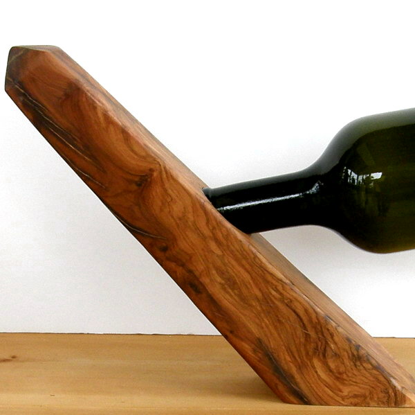 Holder for 2 wine bottles